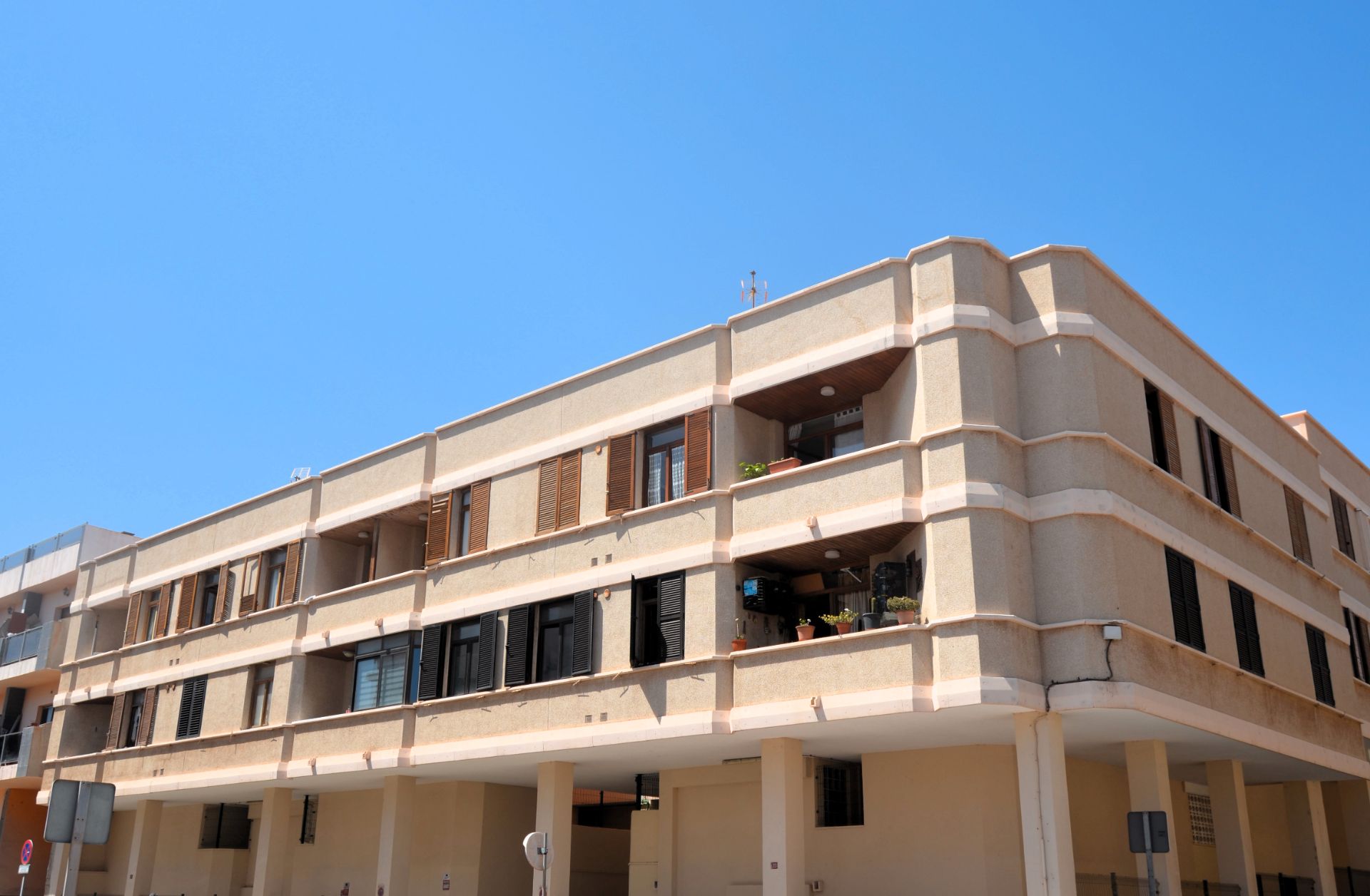 Exterior view of Flat for sale in Puerto del Rosario  with Air Conditioner, Storage room and Balcony