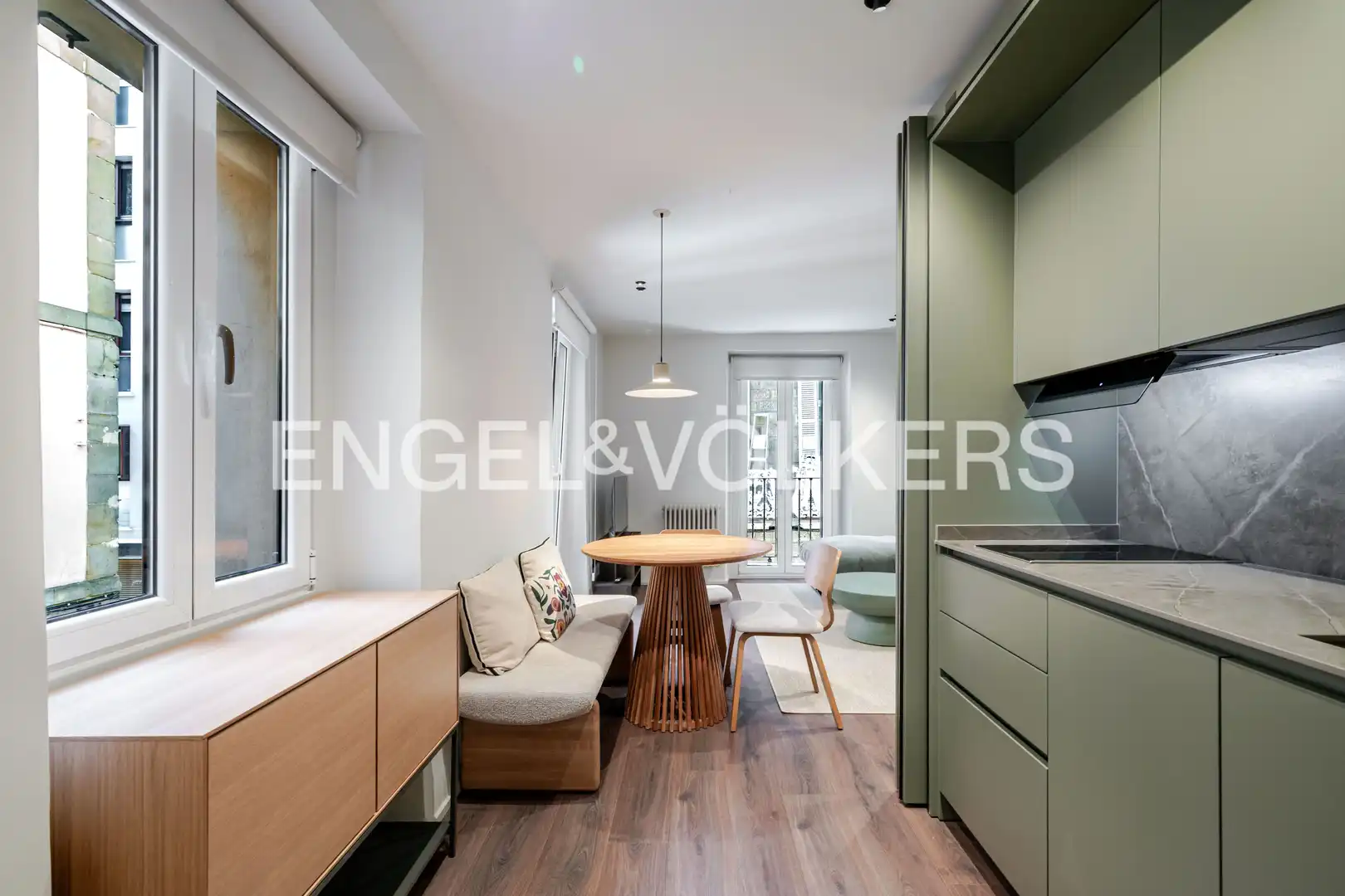 Cocina de Dúplex de alquiler en Zarautz con Calefacción, Amueblado y Balcón