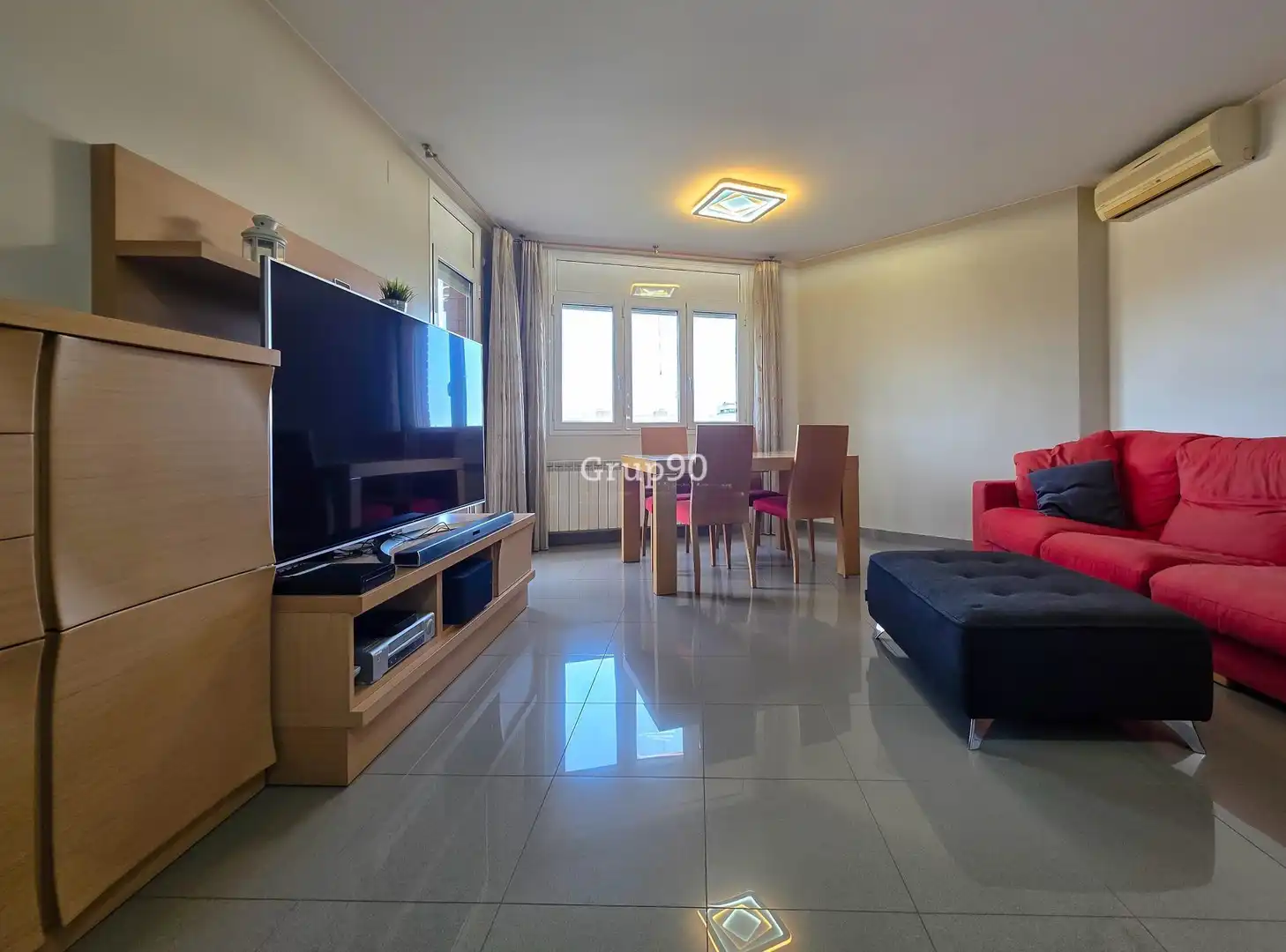 Sala de estar de Ático en venta en Lleida con Aire acondicionado, Calefacción y Terraza