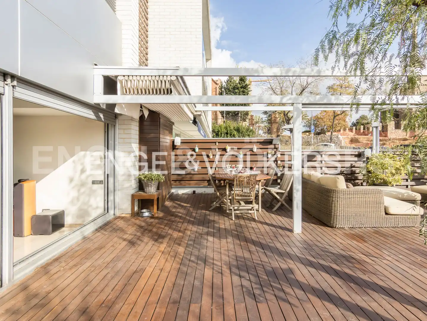 Terraza de Casa adosada en venta en Sarrià - Sant Gervasi