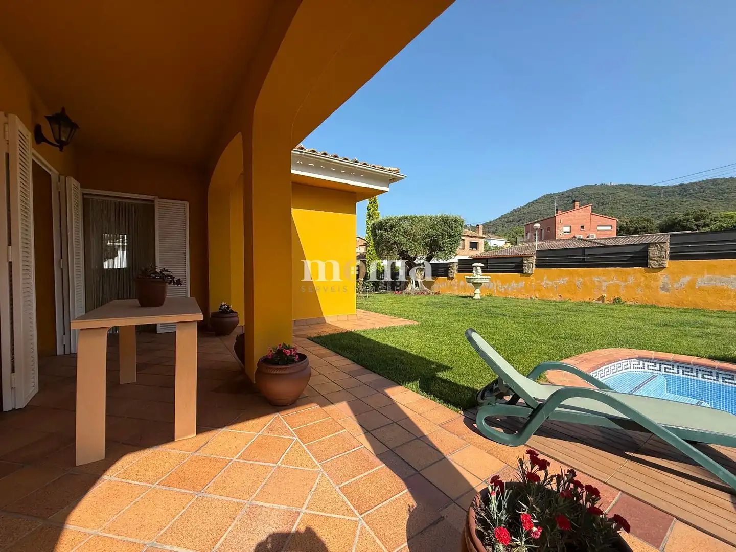 Jardí de Casa o xalet en venda en Montornès del Vallès amb Aire condicionat, Calefacció i Jardí privat