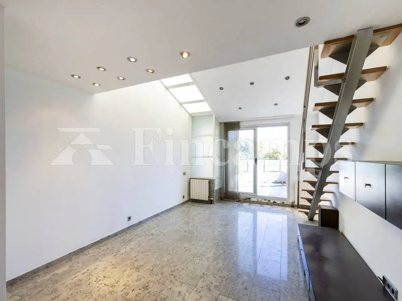Sala de estar de Casa o chalet en venta en Sabadell con Aire acondicionado, Calefacción y Parquet