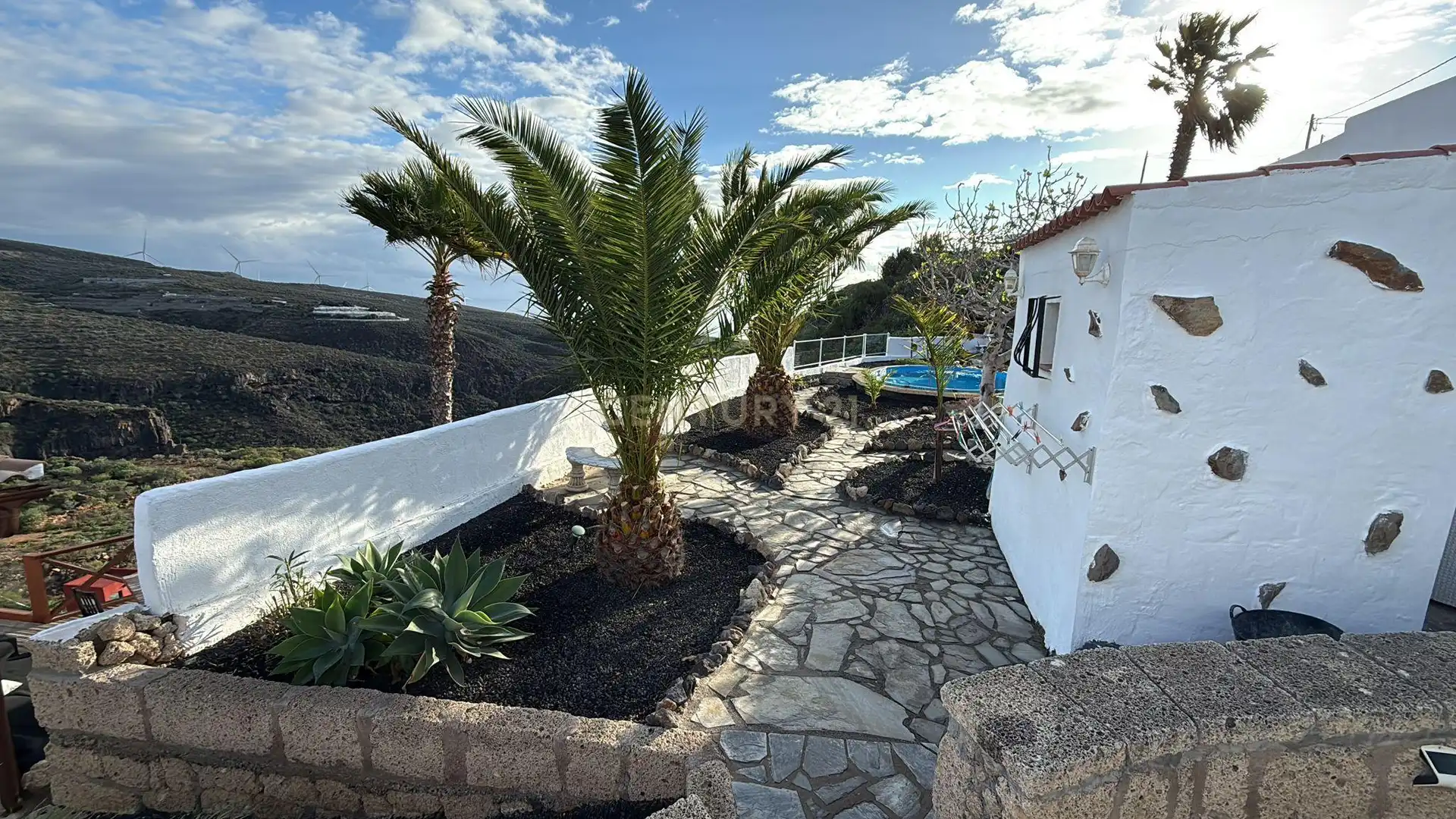 Außenansicht von Haus oder Chalet zur Miete in Candelaria