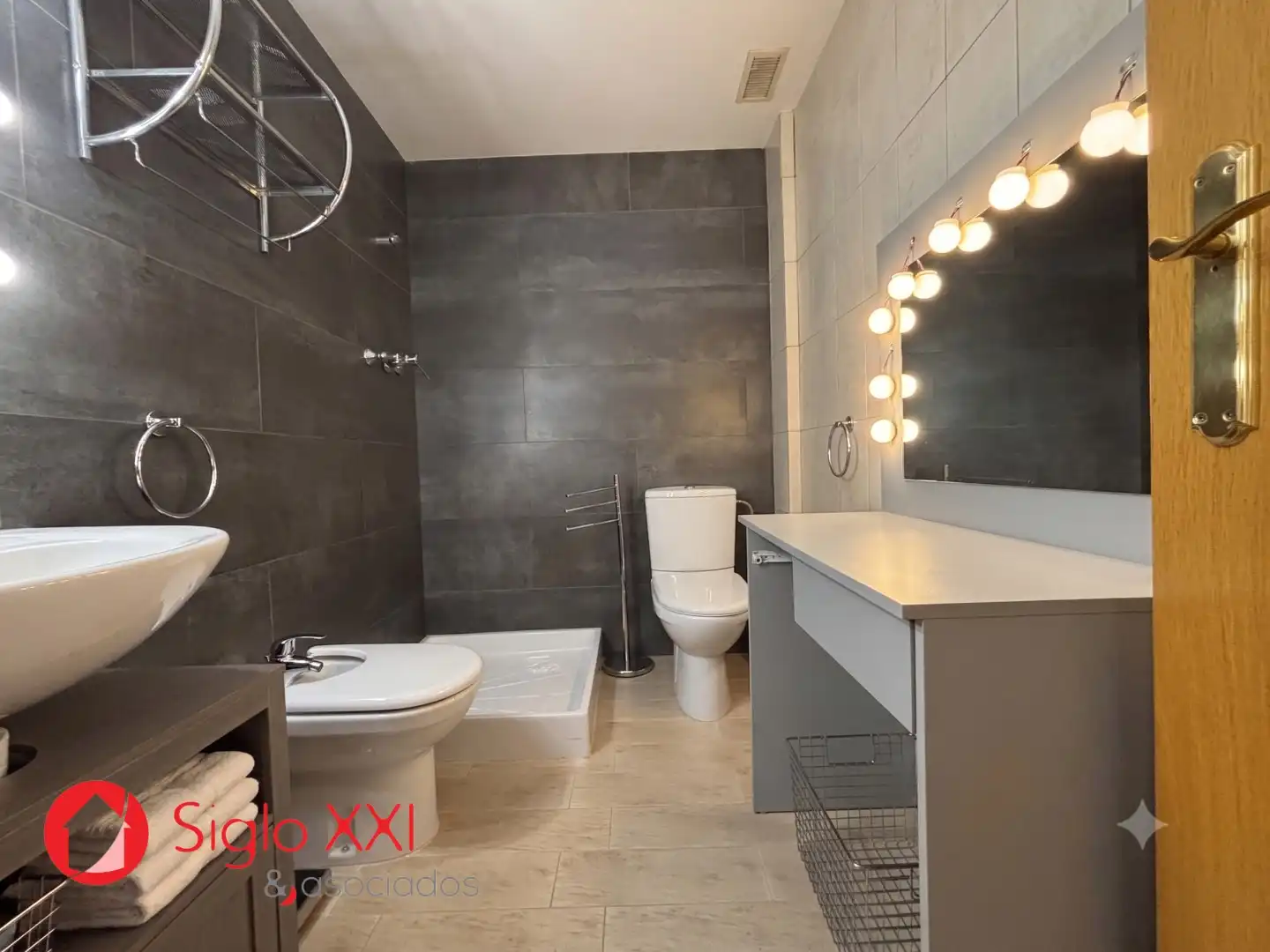 Baño de Dúplex en venta en Vila-real con Aire acondicionado, Calefacción y Terraza