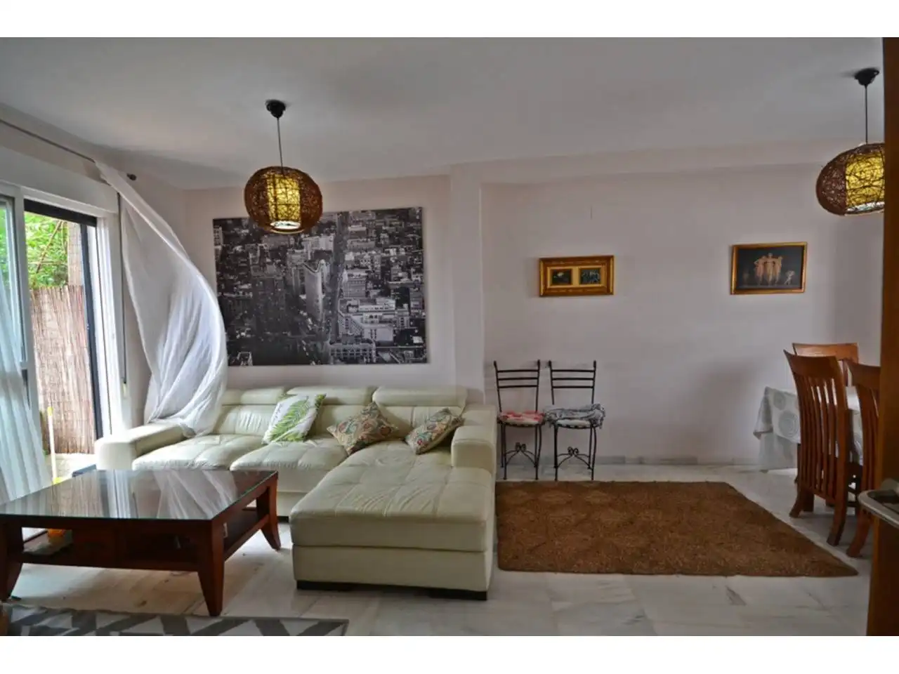 Sala de estar de Casa o chalet en venta en Conil de la Frontera con Calefacción, Terraza y Piscina comunitaria