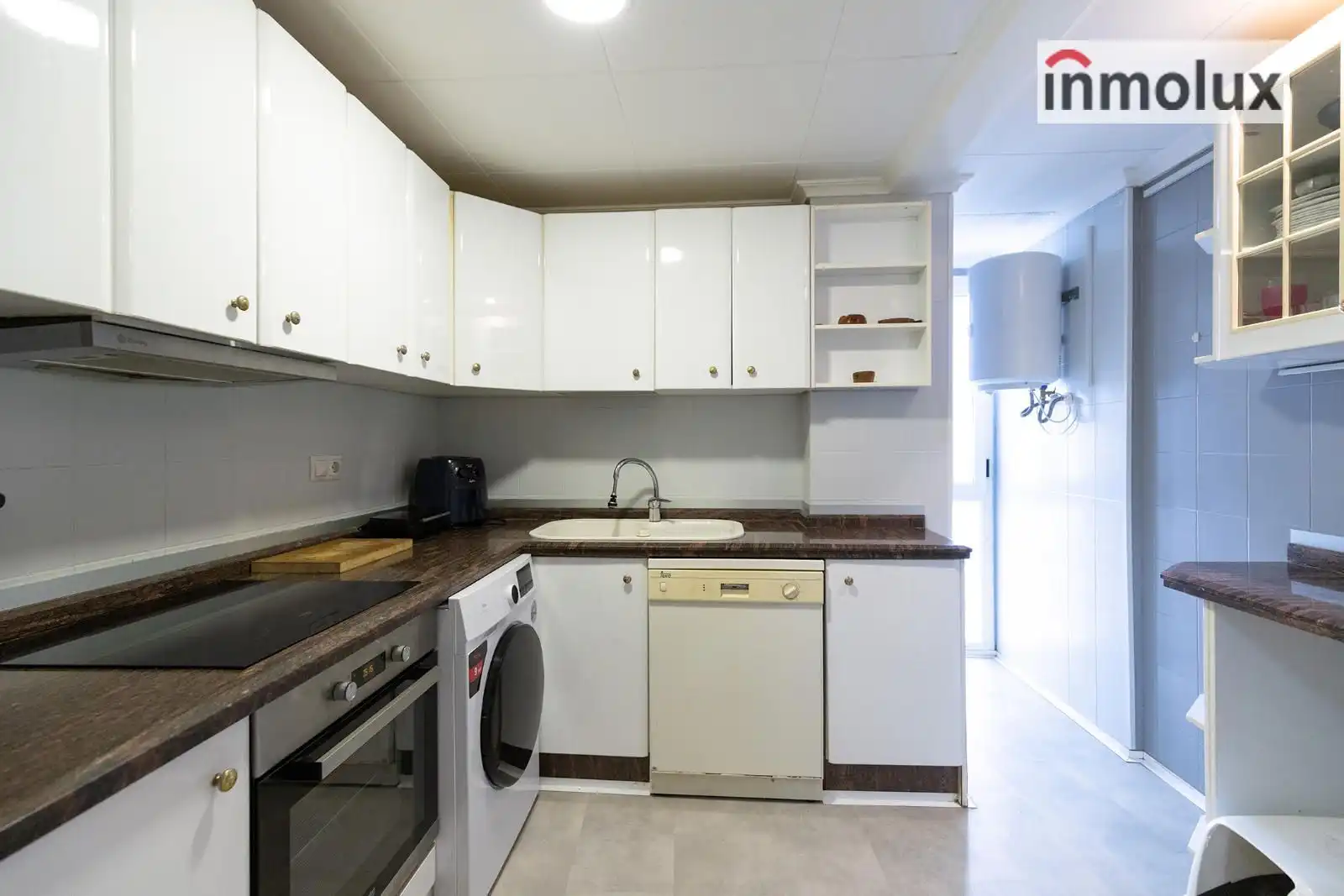 Cocina de Piso en venta en Alicante / Alacant con Calefacción, Terraza y Alarma