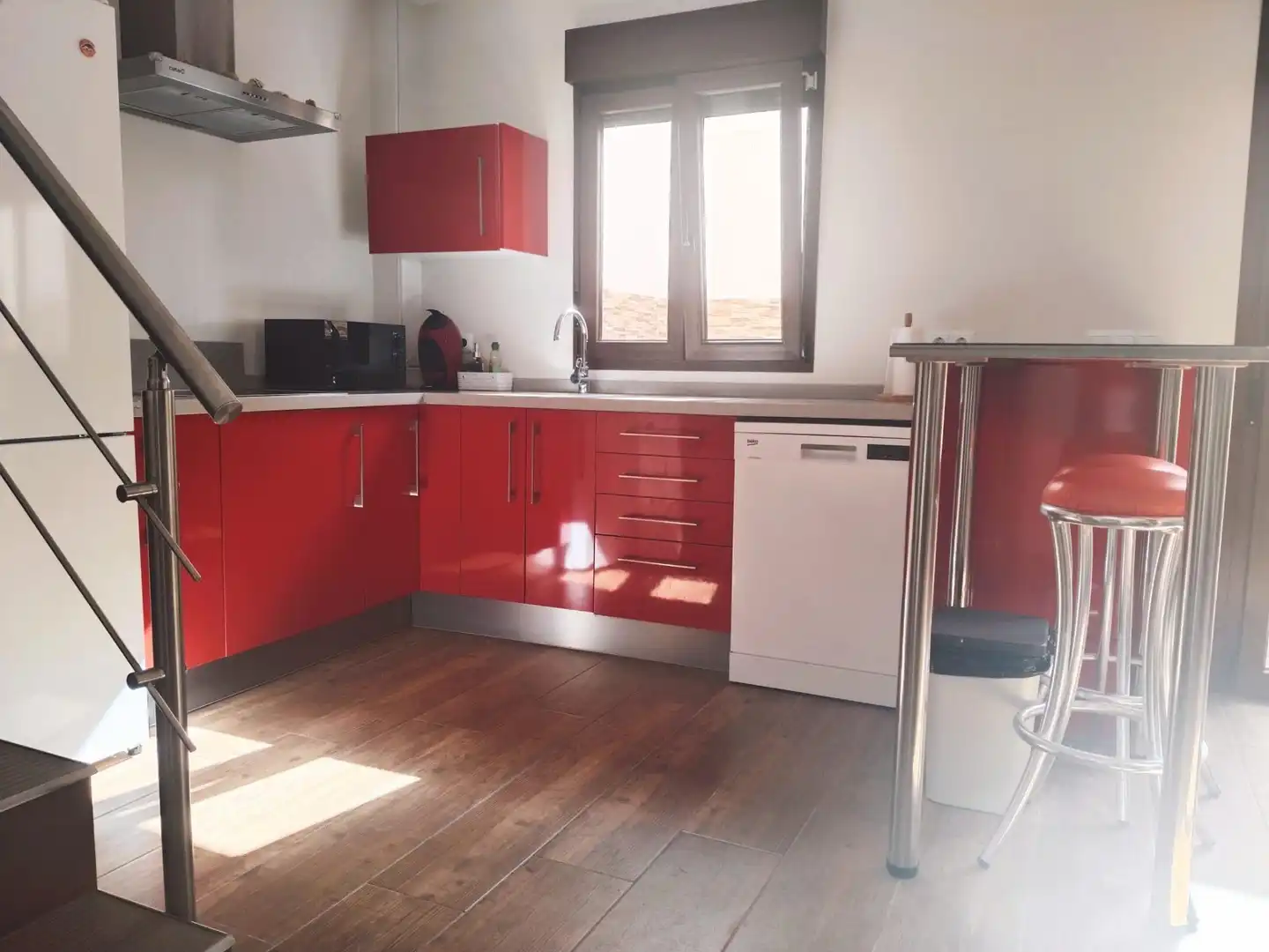 Cocina de Casa o chalet en venta en Chipiona con Aire acondicionado, Amueblado y Balcón