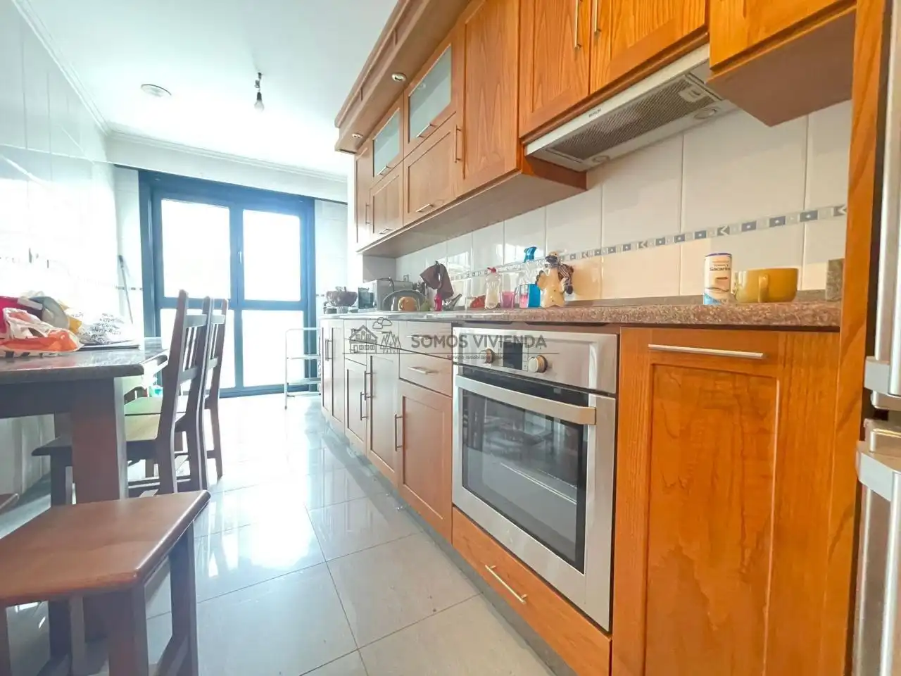 Cocina de Piso en venta en Ourense Capital  con Calefacción y Terraza
