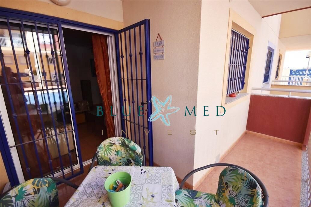 Balcony of Apartment for sale in Mazarrón  with Air Conditioner, Heating and Terrace