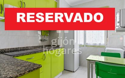 Kitchen of Flat for sale in Gijón   with Heating