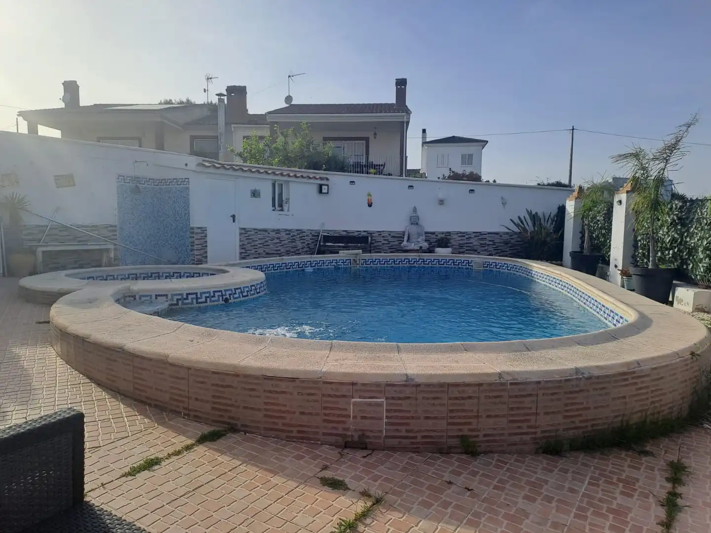 Piscina de Casa o chalet en venta en Montserrat con Aire acondicionado, Calefacción y Jardín privado