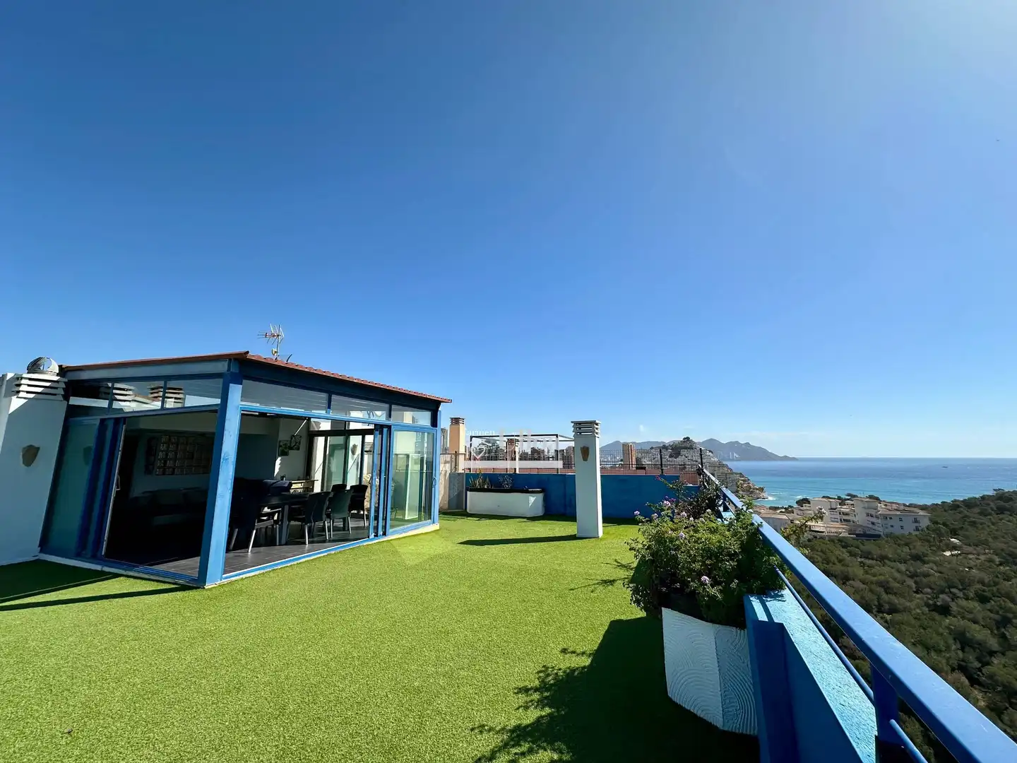 Terraza de Ático en venta en Villajoyosa / La Vila Joiosa con Aire acondicionado, Terraza y Amueblado