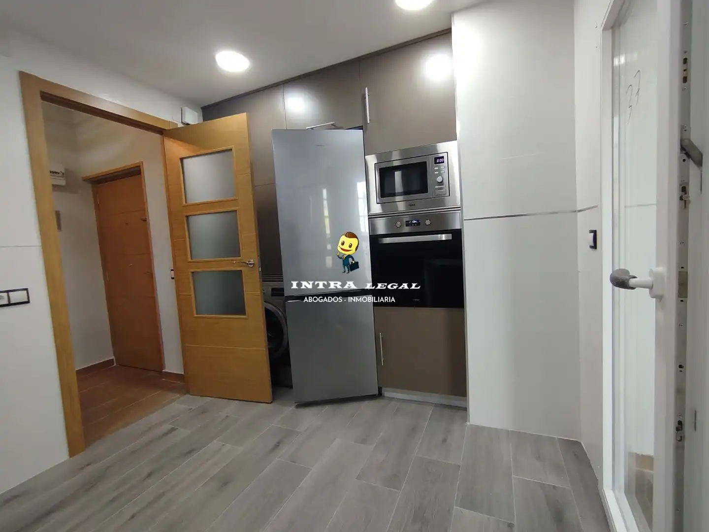 Kitchen of Flat for rent in Salamanca  with Heating, Terrace and Furnished
