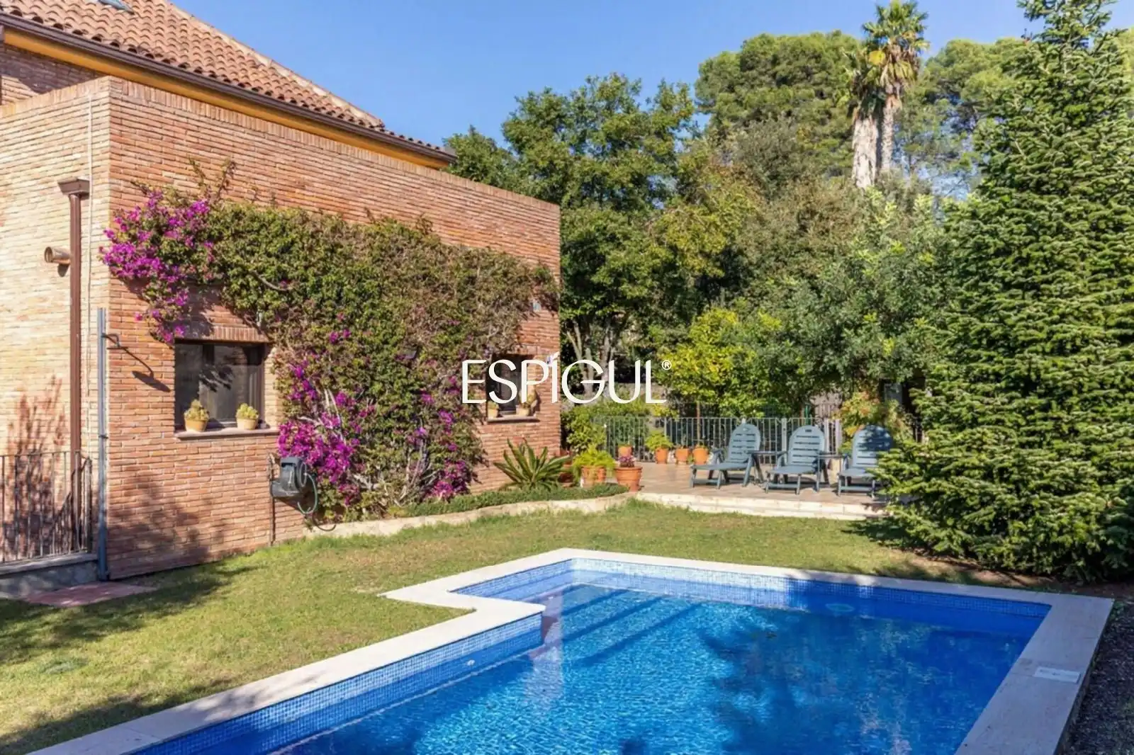 Jardín de Casa o chalet de alquiler en Sant Cugat del Vallès con Aire acondicionado, Calefacción y Jardín privado