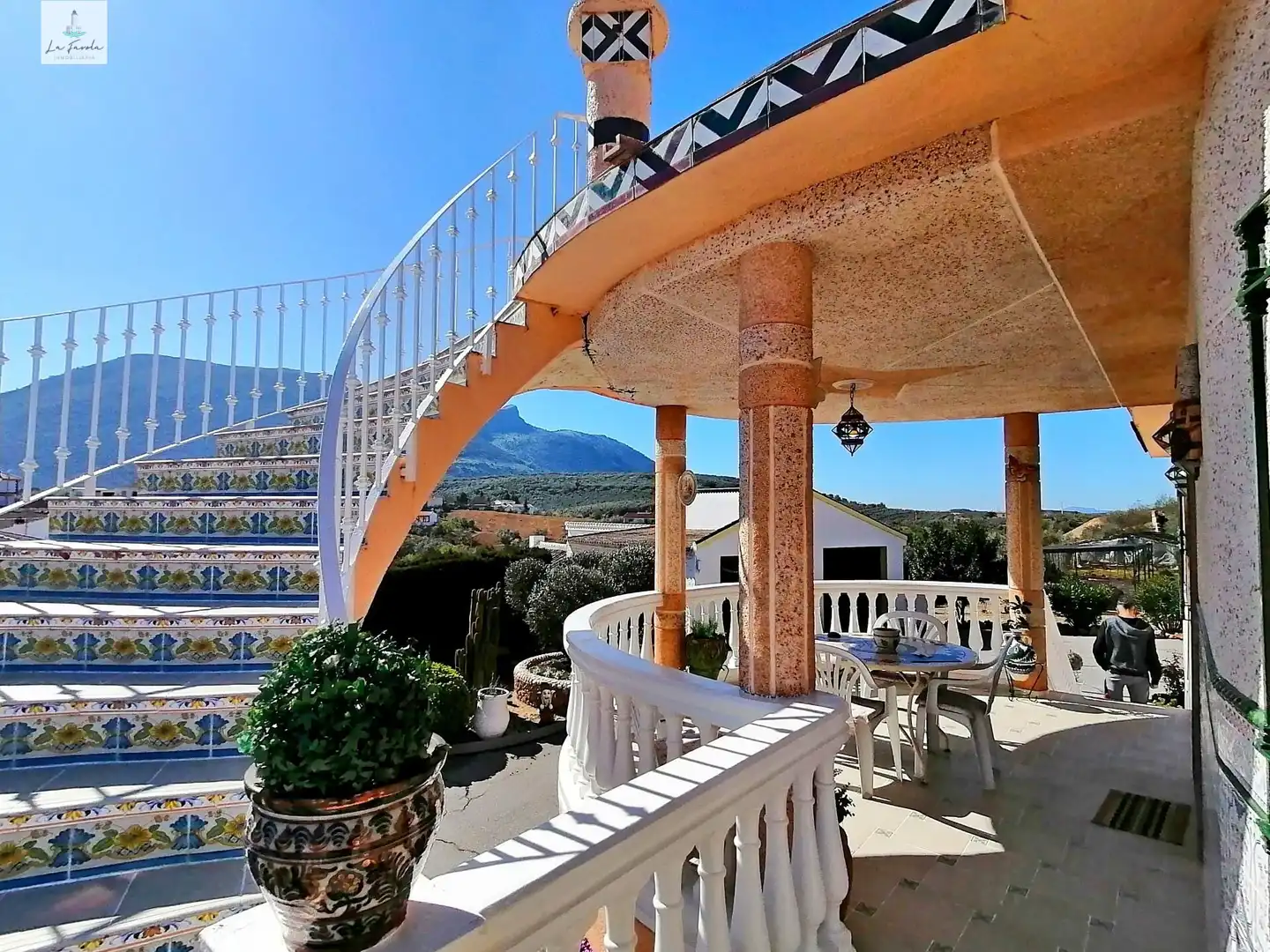 Terrassa de Casa o xalet en venda en Loja amb Jardí privat, Terrassa i Traster