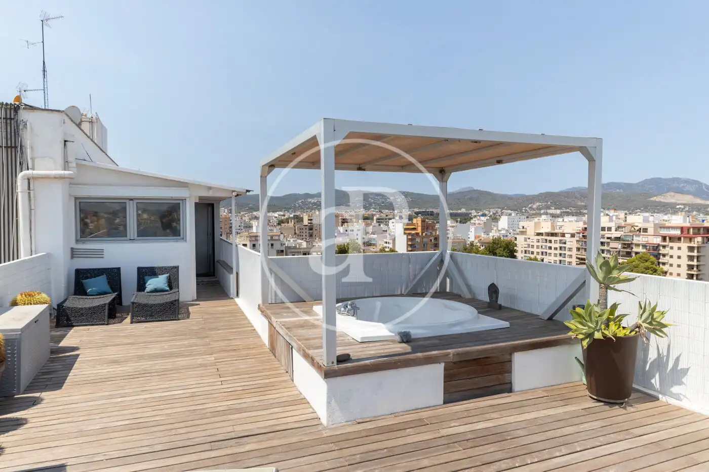 Terraza de Casa o chalet en venta en  Palma de Mallorca con Aire acondicionado, Calefacción y Terraza