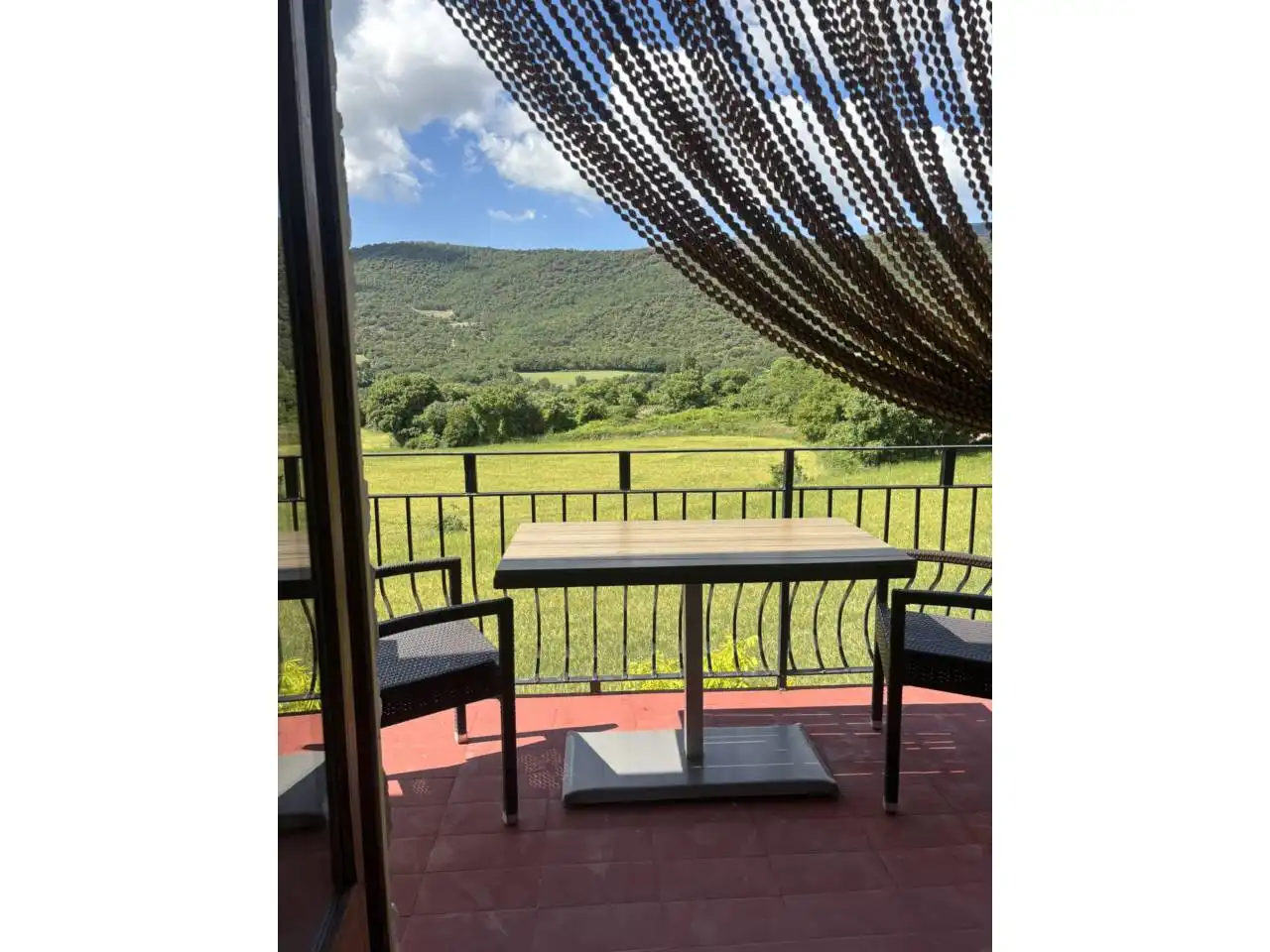 Terraza de Casa o chalet de alquiler en Vilanova de Meià con Calefacción, Terraza y Amueblado