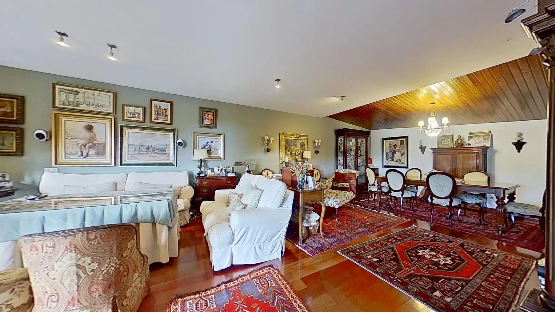 Sala de estar de Casa o chalet en venta en Málaga con Jardín privado, Terraza y Piscina