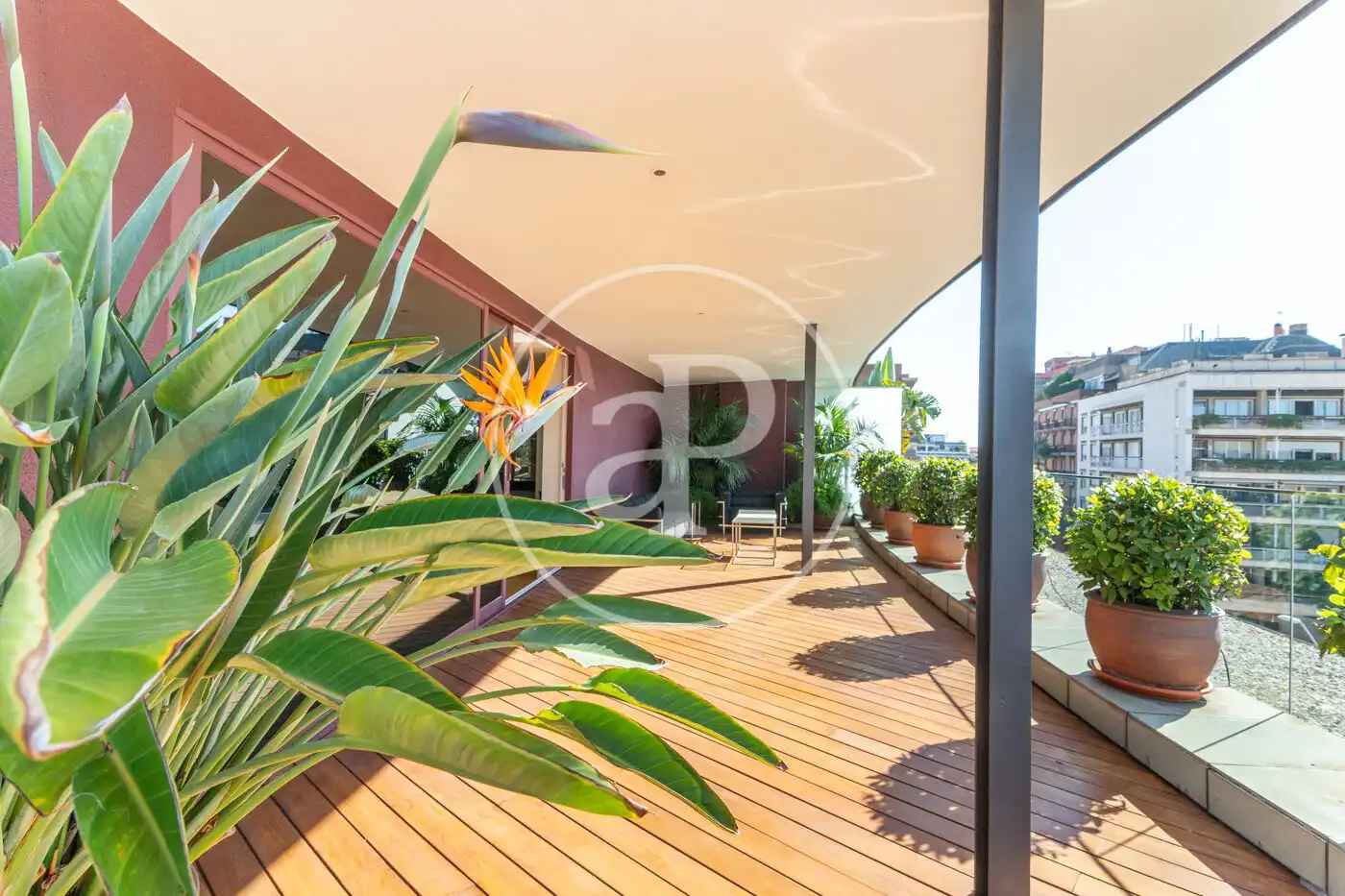 Terrace of Flat for rent in Barcelona  with Air Conditioner, Heating and Terrace