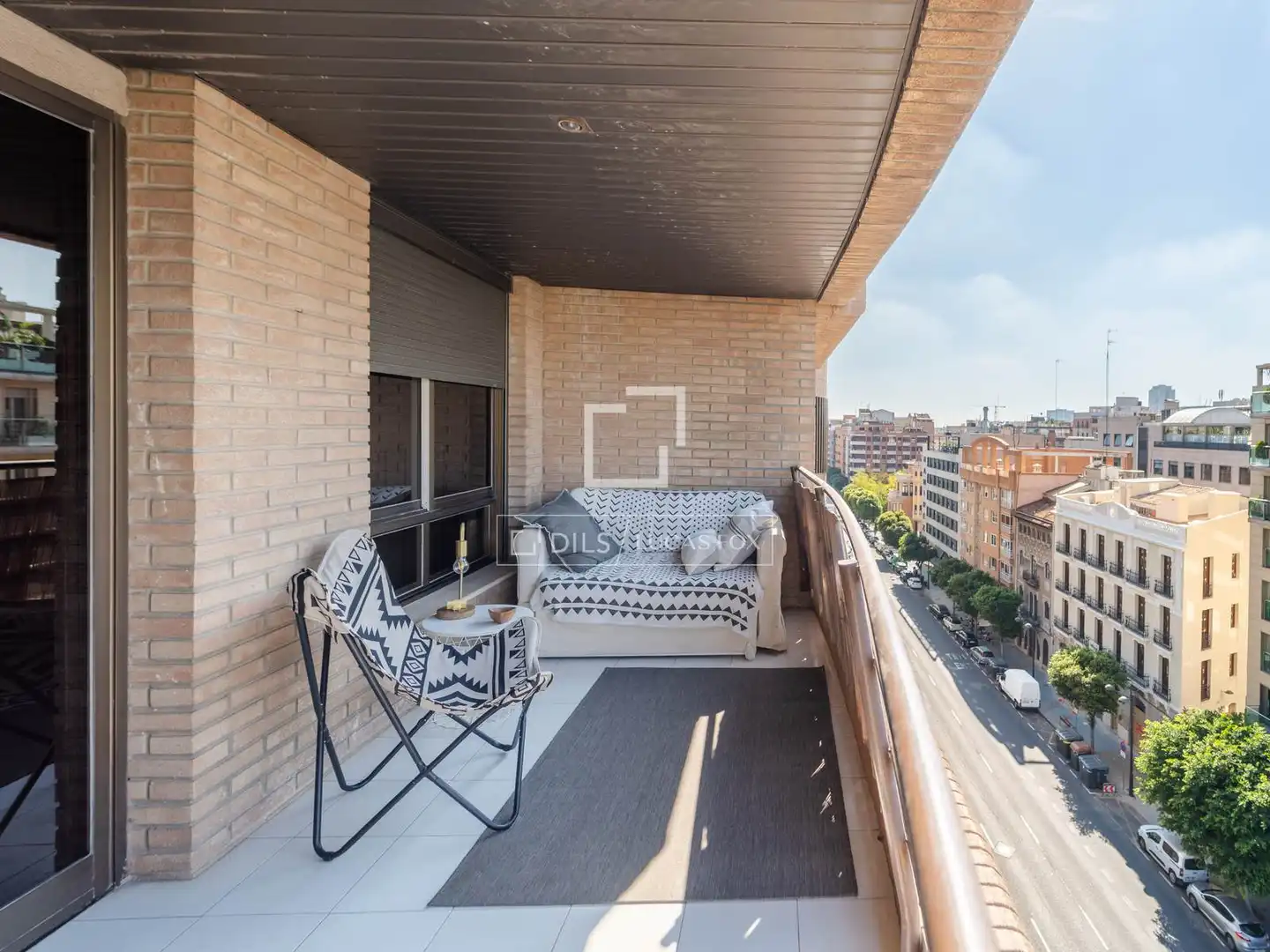 Terrace of Flat for rent in El Pla del Real