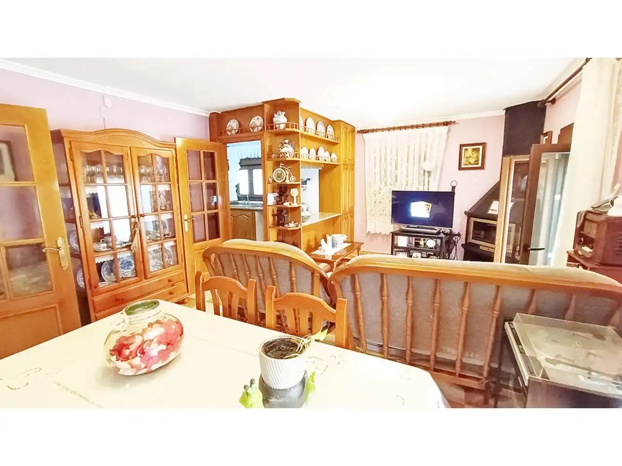 Menjador de Apartament en venda en Peñíscola / Peníscola amb Aire condicionat, Terrassa i Traster