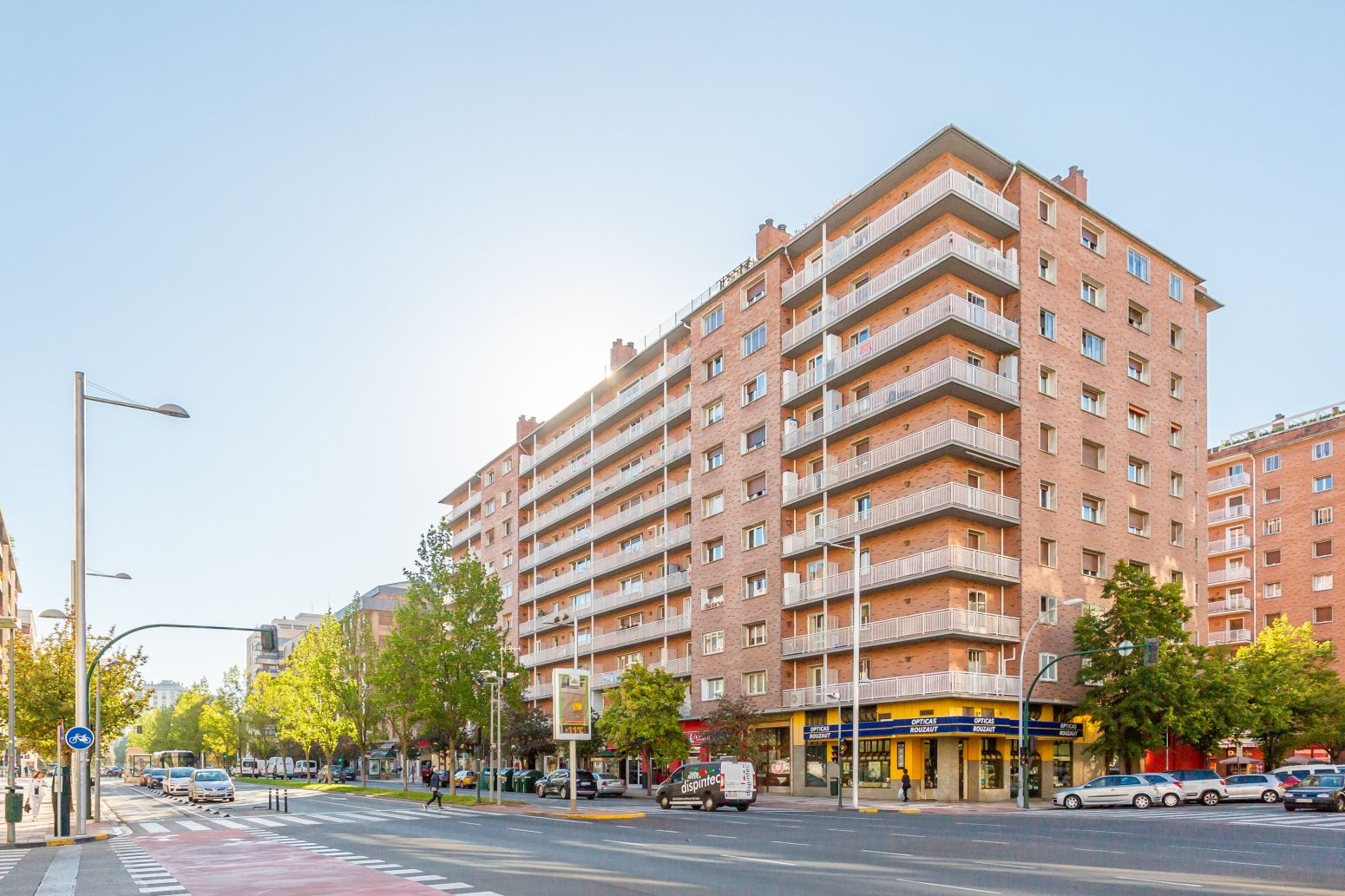 Exterior view of Flat to rent in  Pamplona / Iruña  with Heating, Furnished and Balcony