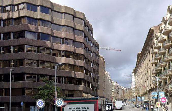Exterior view of Office for sale in  Barcelona Capital  with Air Conditioner and Heating