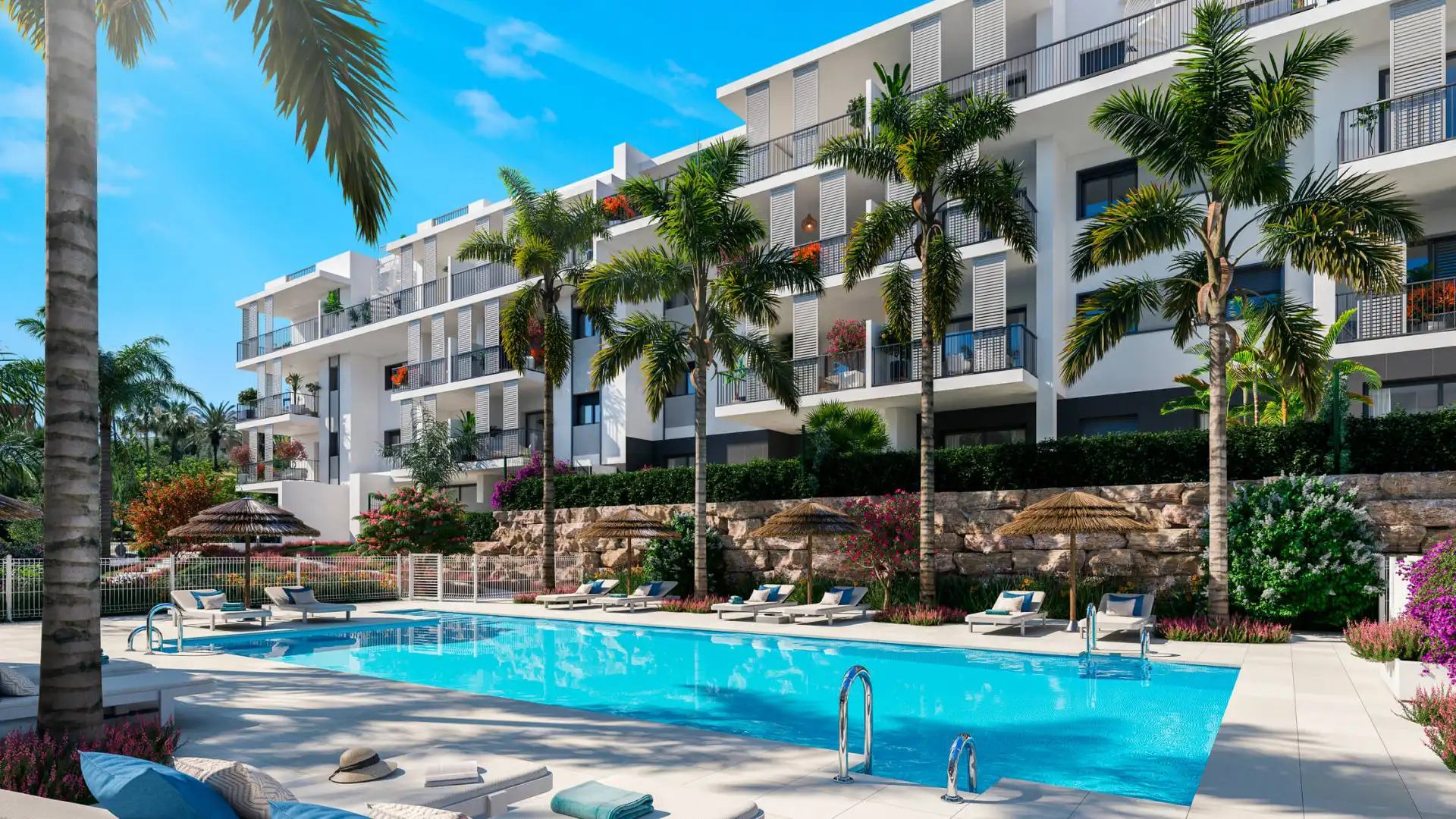 Apartamento con piscina en venta en Estepona Pueblo