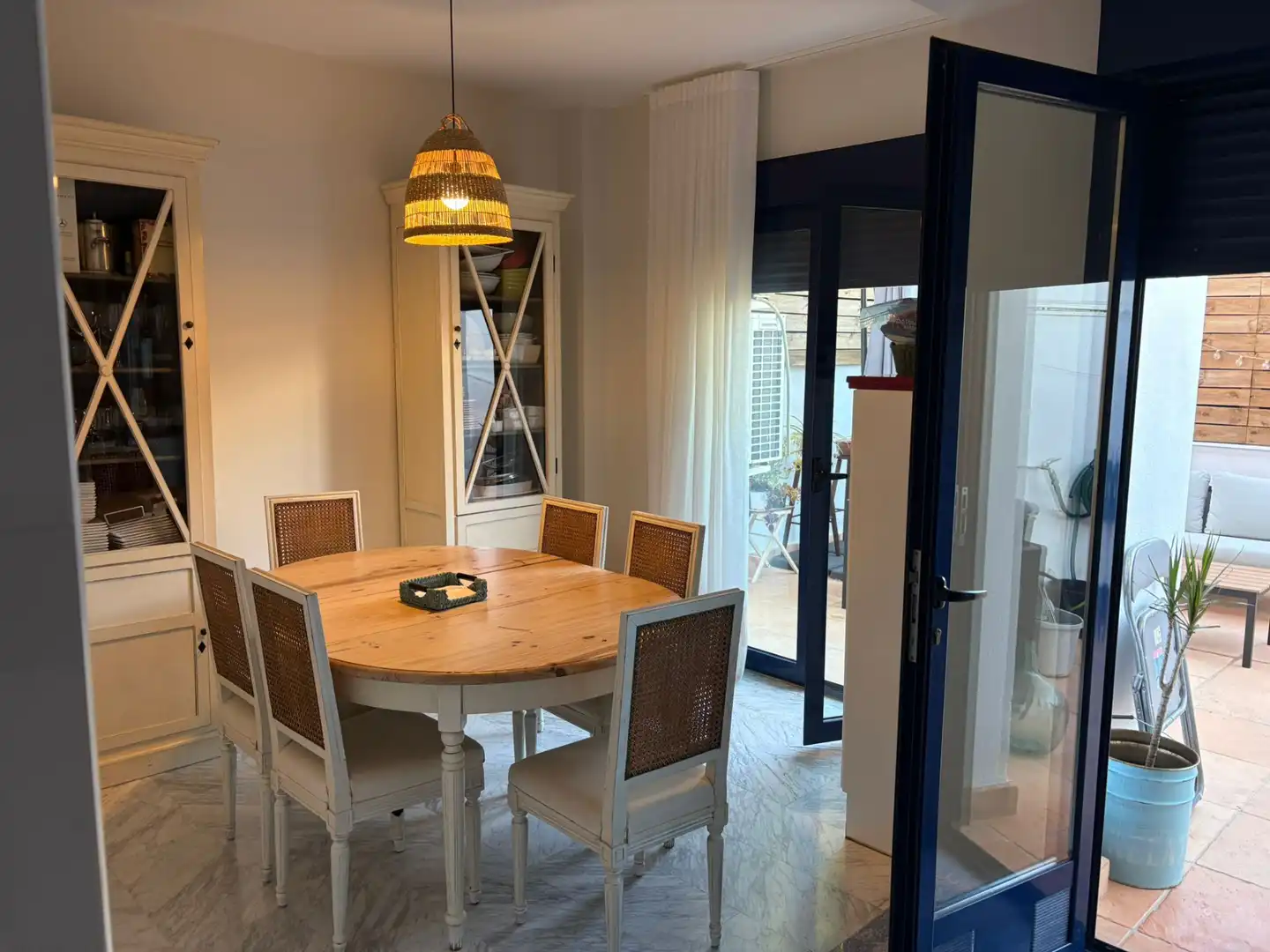 Dining room of Detached homes for sale in Zafra  with Air Conditioner, Heating and Parquet flooring