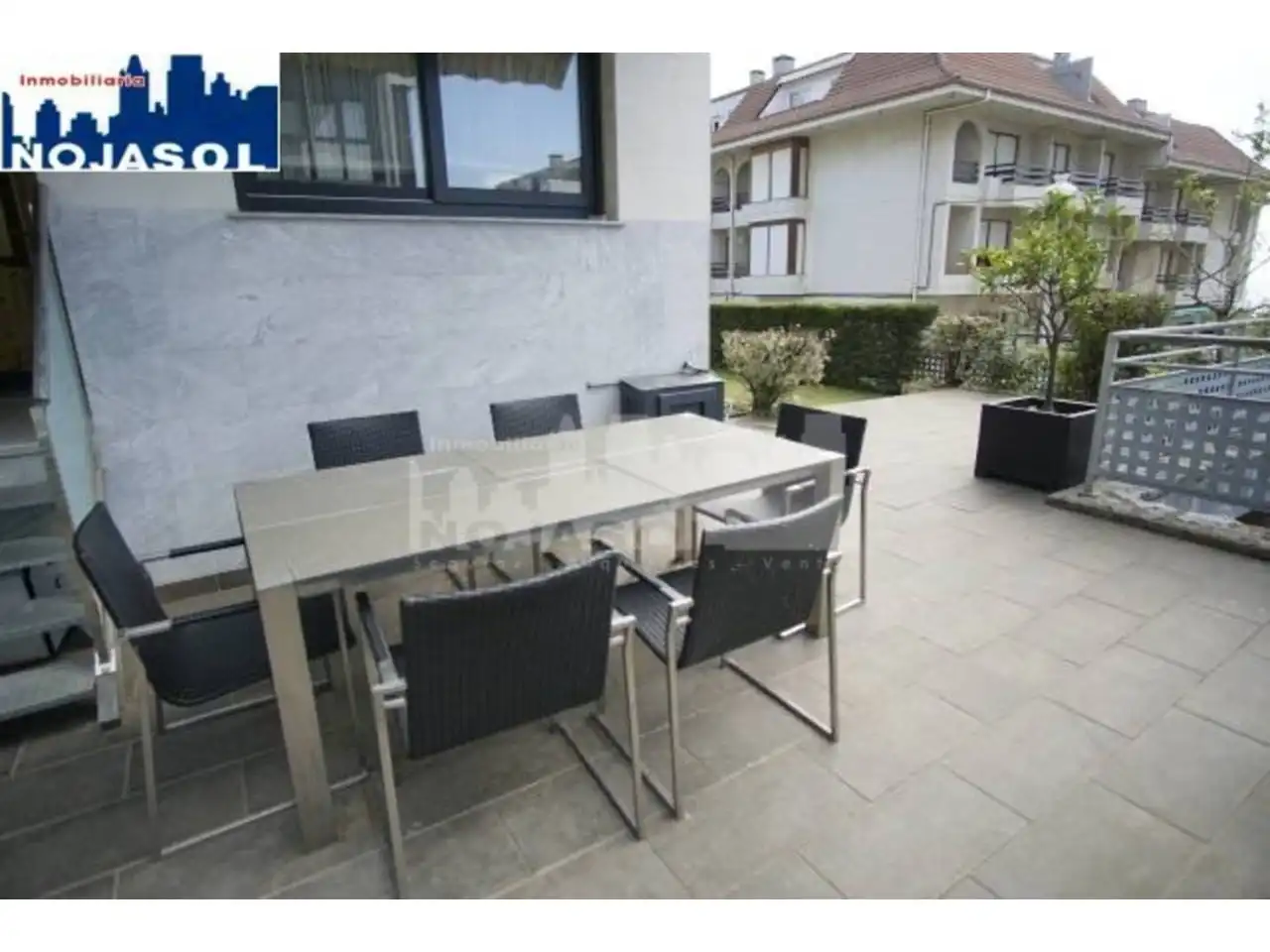 Terrasse von Wohnung zur Miete in Noja mit Heizung, Privatgarten und Terrasse