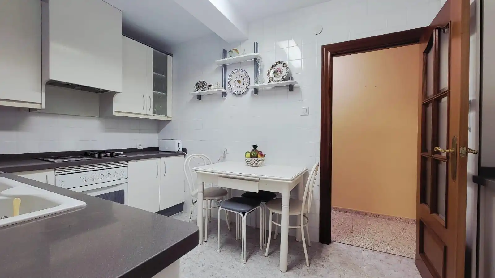 Kitchen of Flat for sale in Almería  with Terrace and Furnished