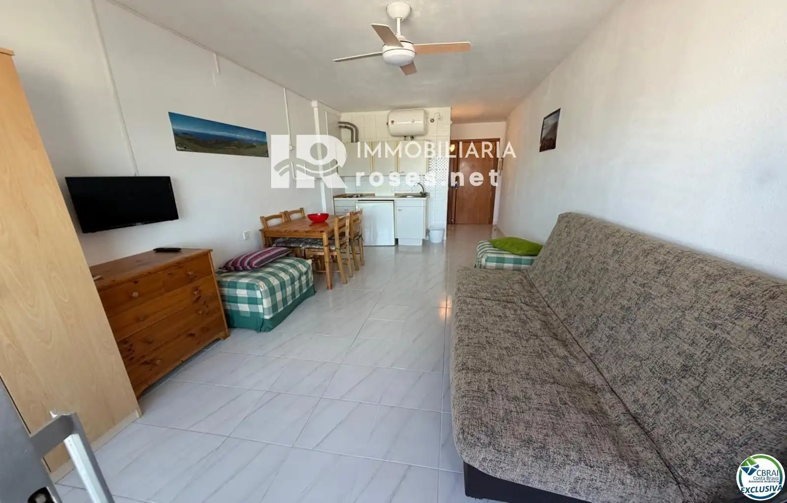 Vista exterior de Estudio en venta en Empuriabrava con Calefacción, Terraza y Amueblado