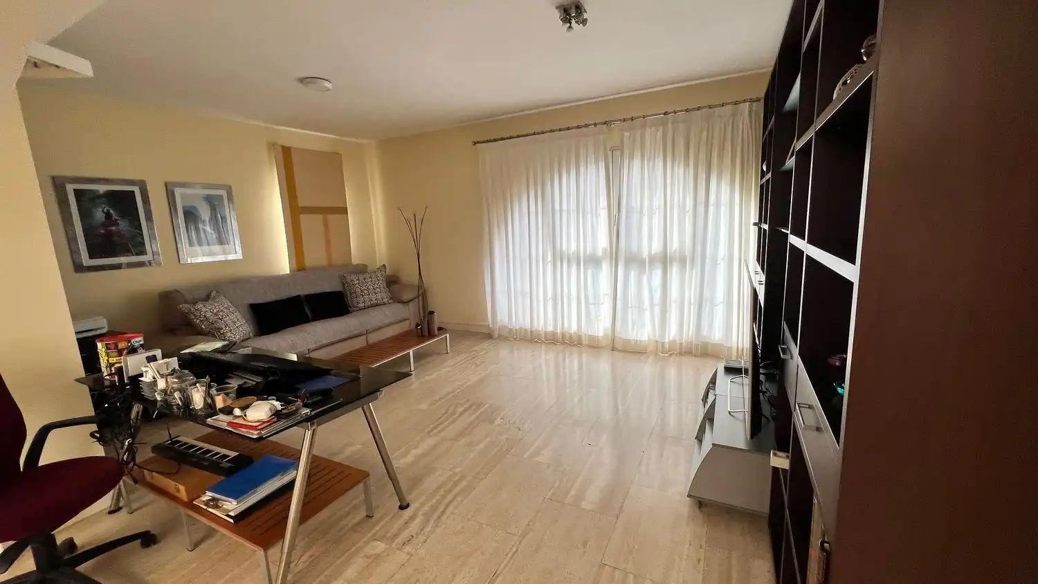 Sala d'estar de Casa o xalet en venda en Villanueva de la Cañada amb Aire condicionat, Calefacció i Terrassa