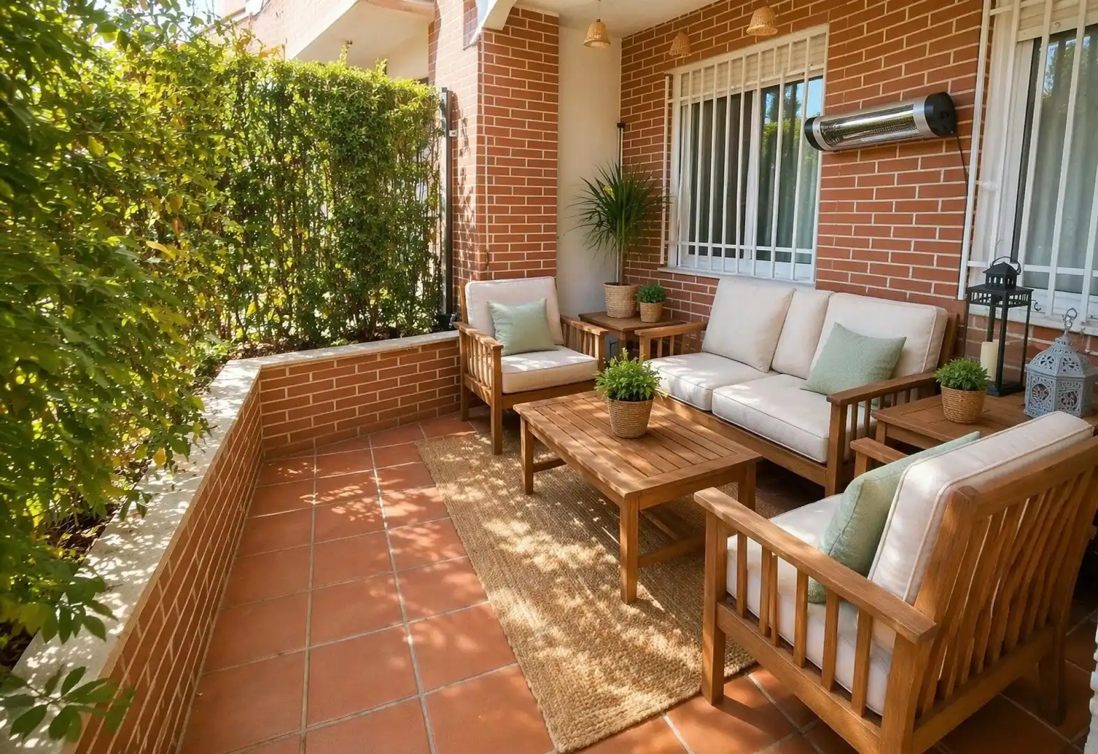 Terraza de Piso en venta en Las Rozas de Madrid con Calefacción, Terraza y Piscina comunitaria