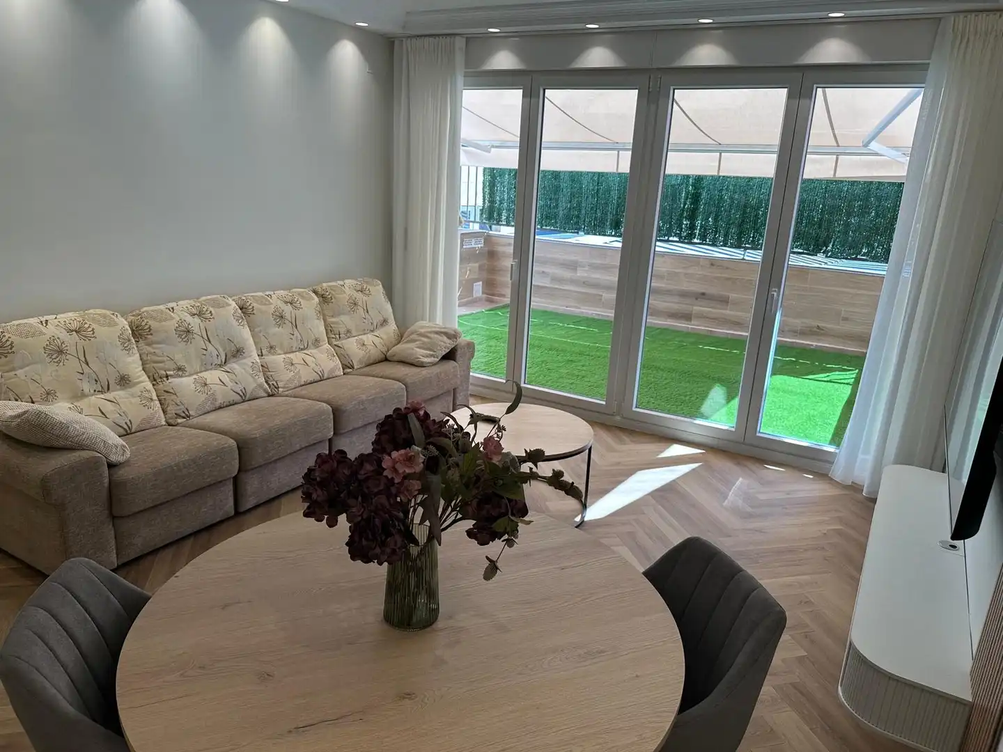 Living room of Flat for rent in Centro