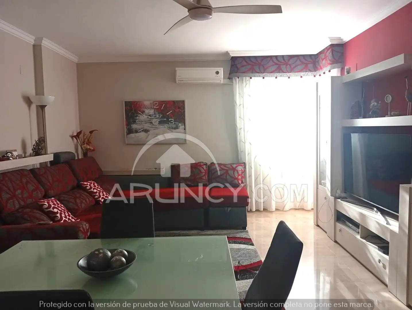 Wohnzimmer von Wohnung zum Verkauf in Alcalá de Guadaira mit Klimaanlage, Heizung und Terrasse