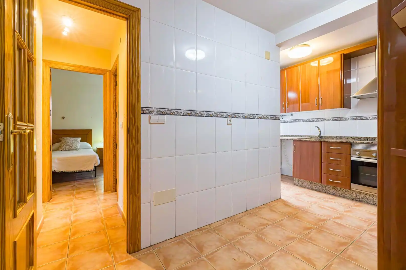 Kitchen of Flat for sale in Murcia  with Air Conditioner, Heating and Furnished