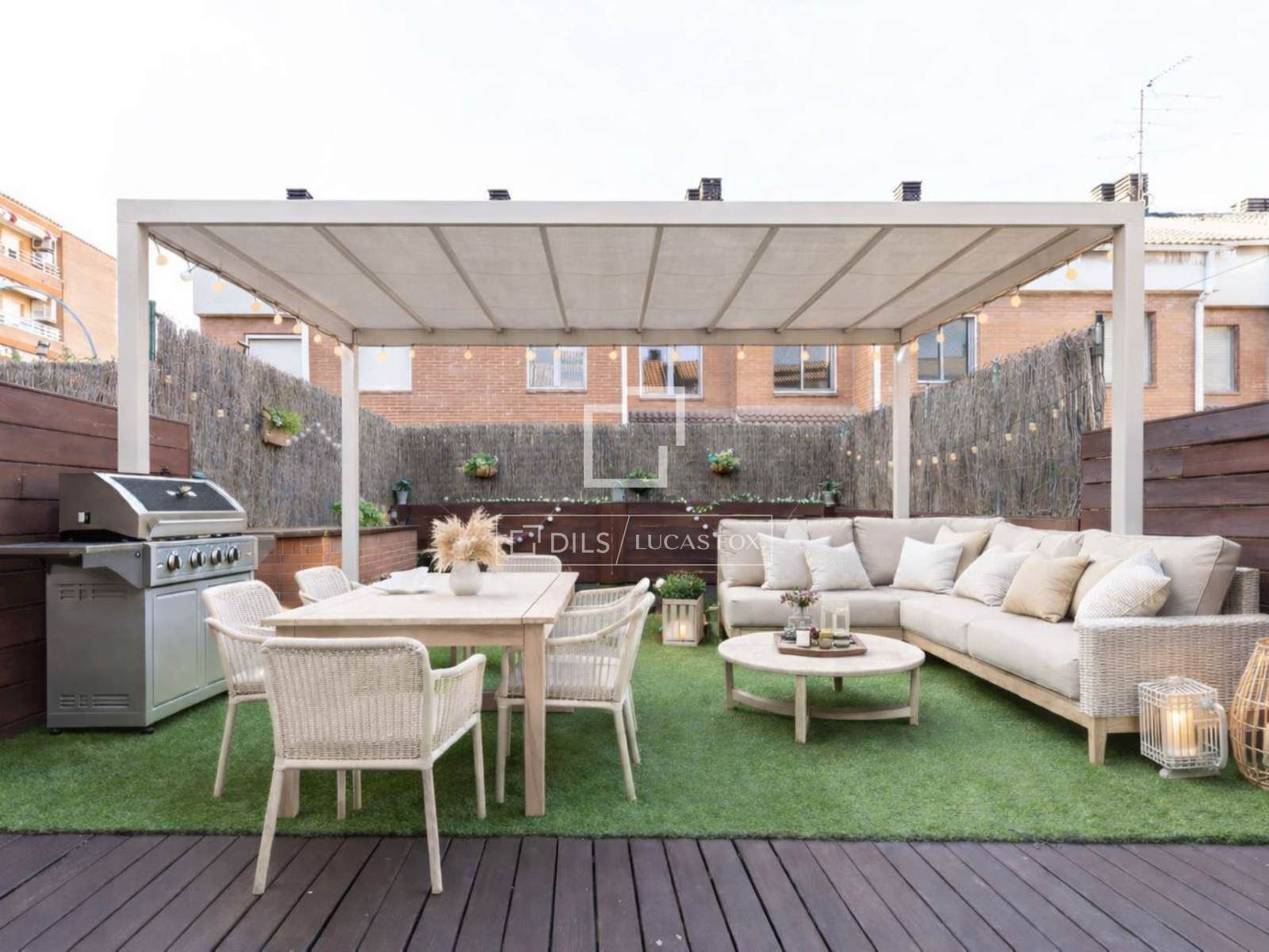 Terrace of House or chalet for sale in Sant Joan Despí  with Air Conditioner, Private garden and Terrace