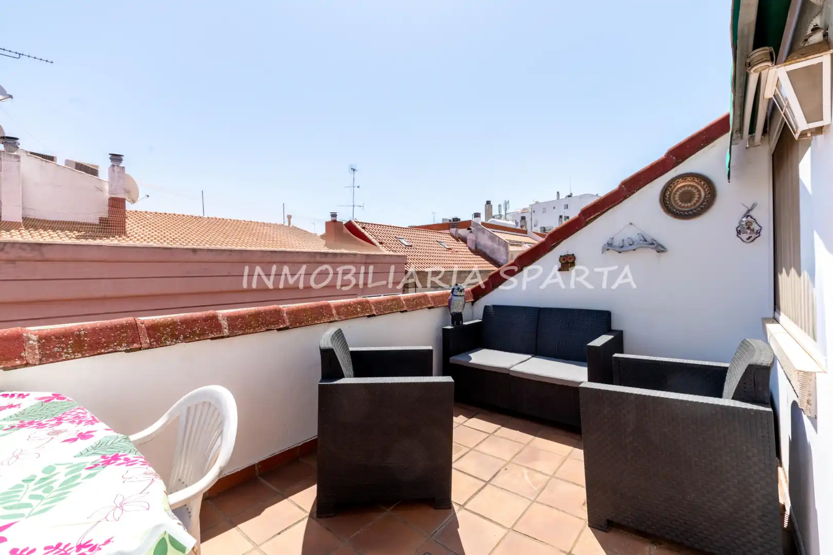 Terrasse von Maisonette zum Verkauf in Ciudad Real mit Klimaanlage, Heizung und Parkett