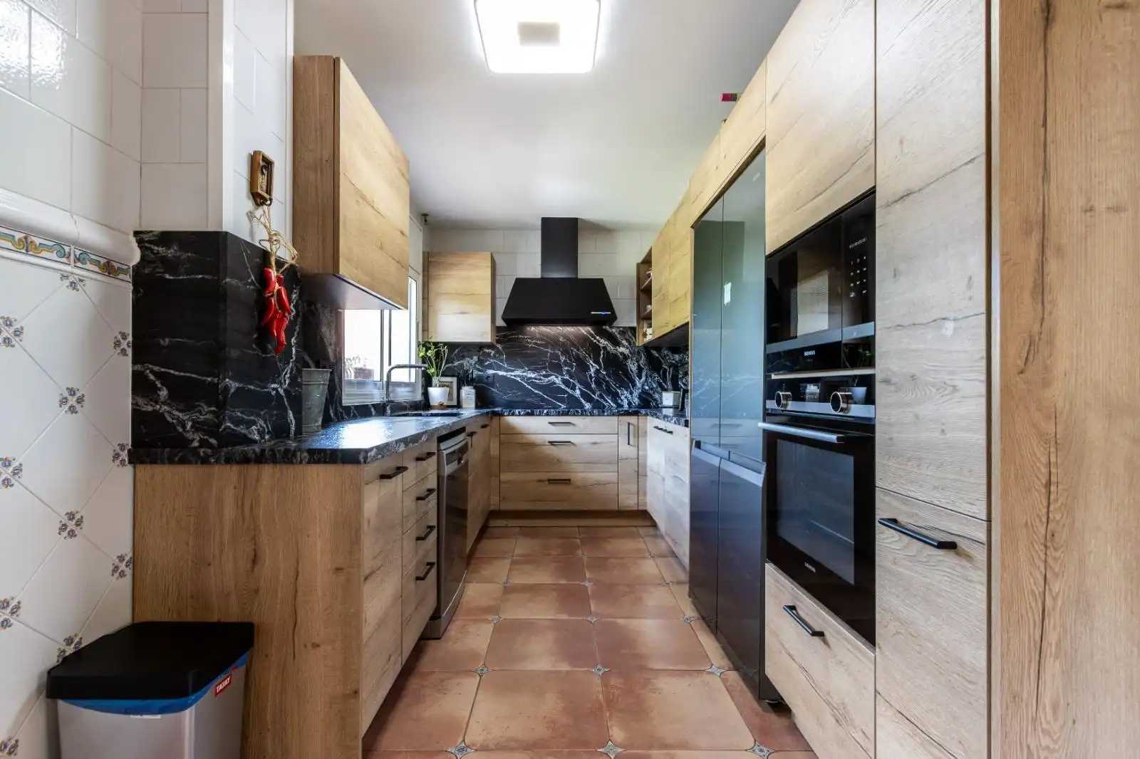 Cocina de Casa o chalet en venta en Castellar del Vallès con Aire acondicionado, Jardín privado y Parquet