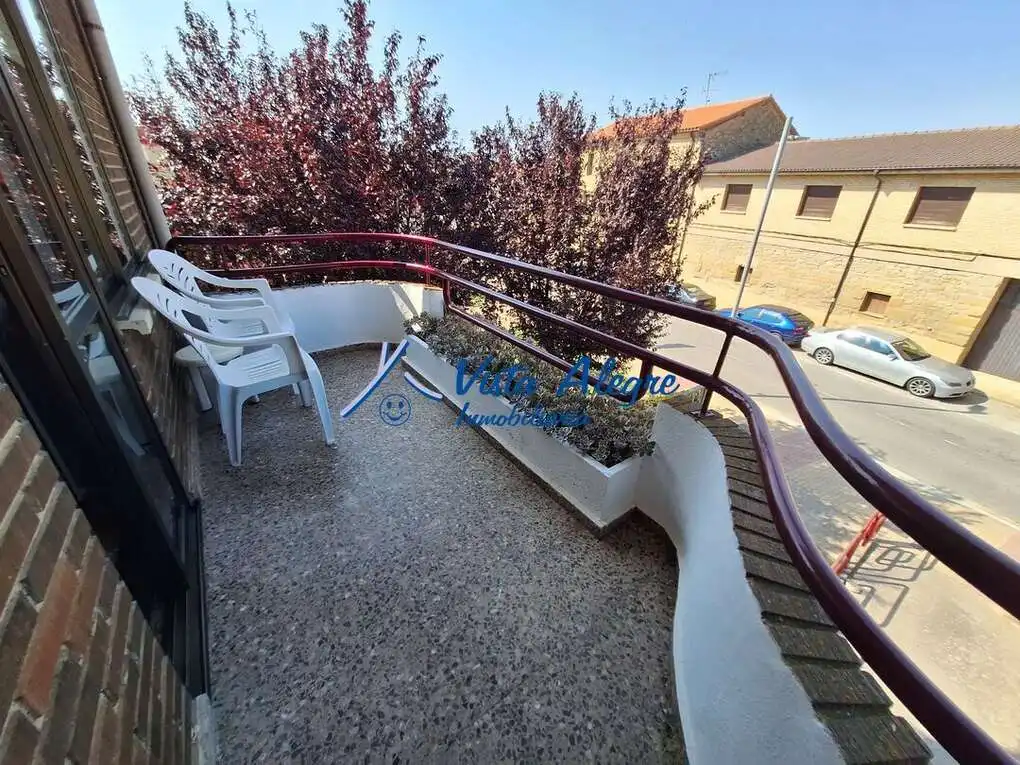 Terrace of Flat for sale in Cuzcurrita de Río Tirón  with Heating and Furnished