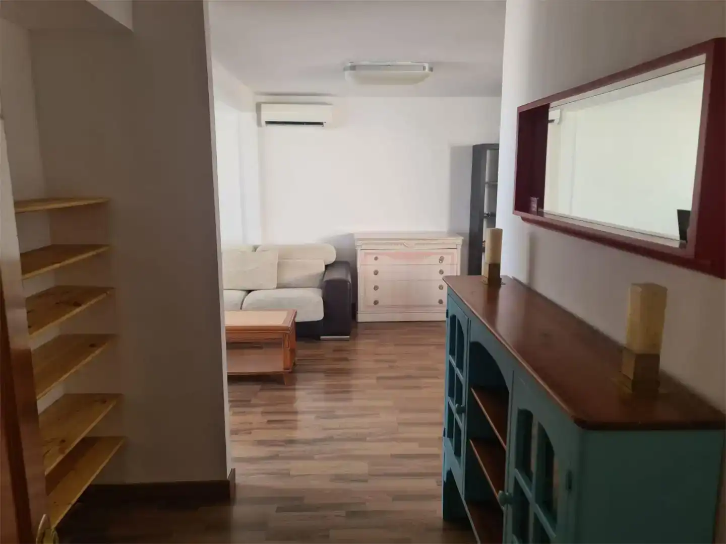 Wohnzimmer von Wohnung zur Miete in Alicante / Alacant mit Klimaanlage