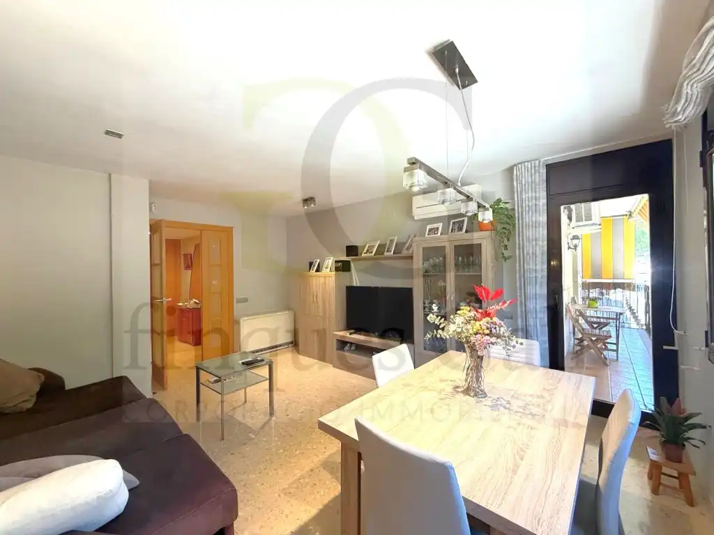 Wohnzimmer von Wohnung zum Verkauf in Monistrol de Montserrat mit Klimaanlage, Balkon und Haustechnik