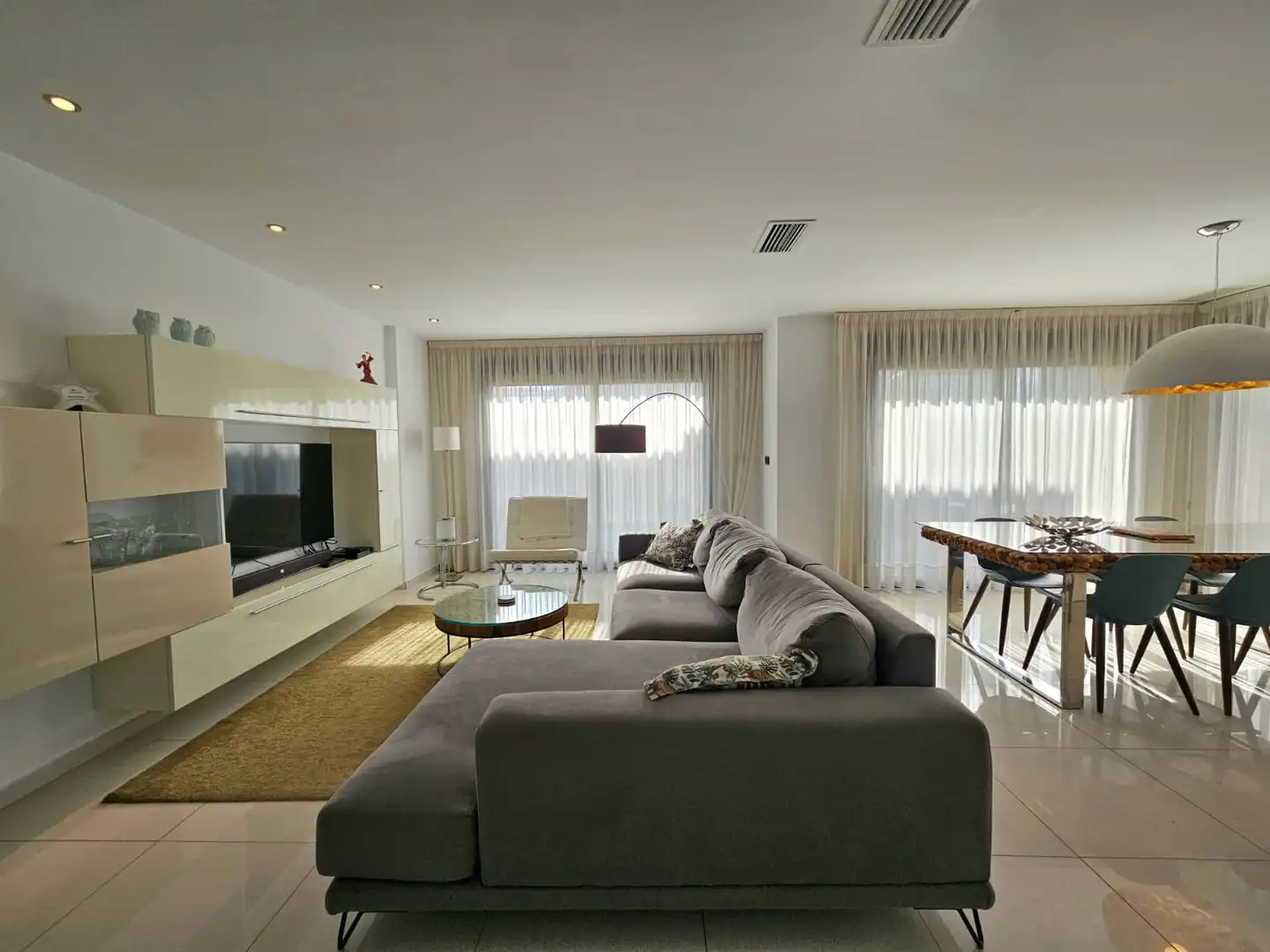 Sala de estar de Casa o chalet en venta en Rojales con Aire acondicionado, Jardín privado y Terraza