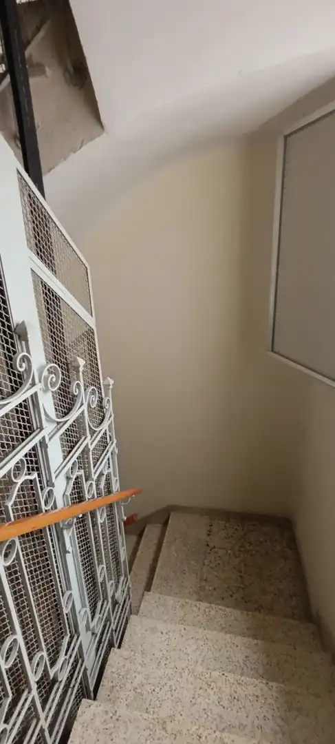 Schlafzimmer von Wohnung zur Miete in Madrid mit Klimaanlage, Heizung und Möbliert