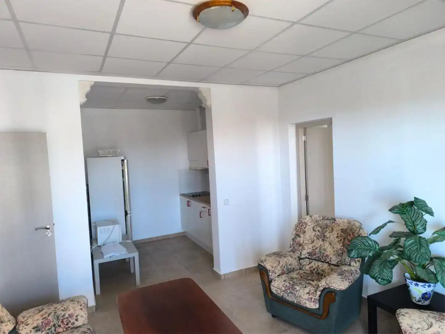 Kitchen of Flat for sale in Calpe / Calp  with Air Conditioner, Private garden and Swimming Pool