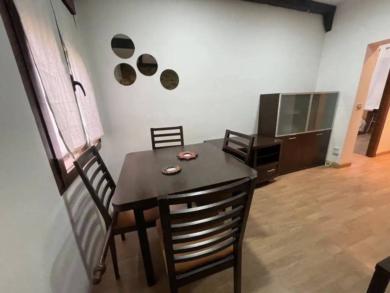 Dining room of Flat for sale in  Toledo Capital  with Air Conditioner, Heating and Parquet flooring