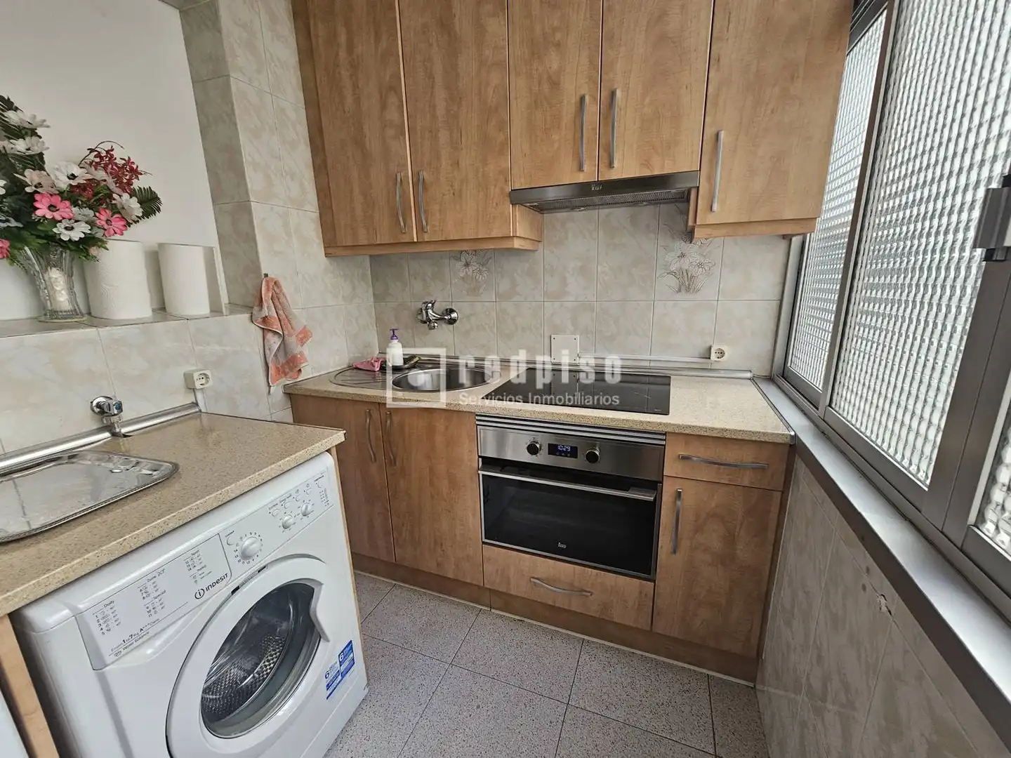 Cocina de Piso en venta en Madrid con Calefacción, Parquet y Terraza