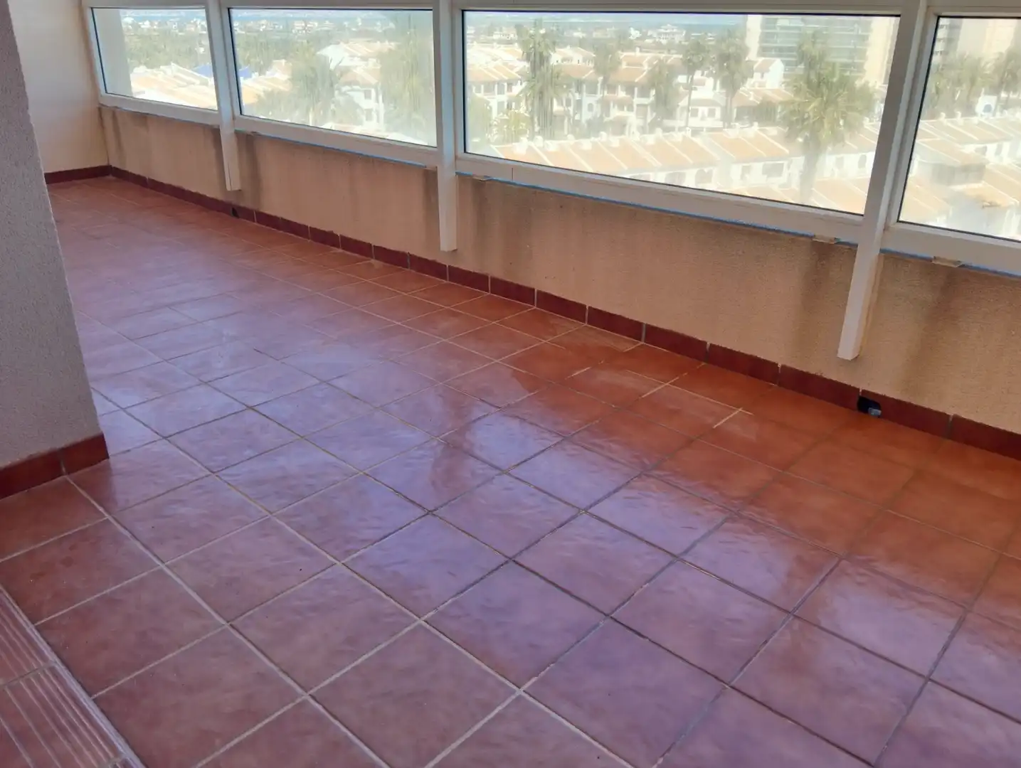 Terrace of Flat for sale in La Manga del Mar Menor  with Air Conditioner, Heating and Private garden