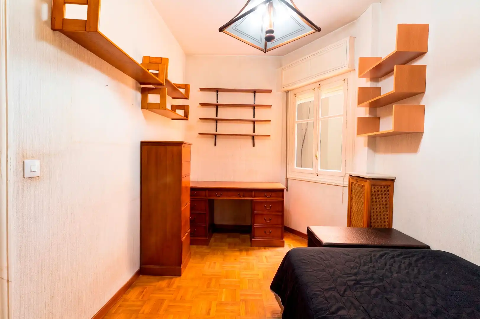 Schlafzimmer von Wohnung zum Verkauf in Madrid mit Heizung, Parkett und Abstellraum